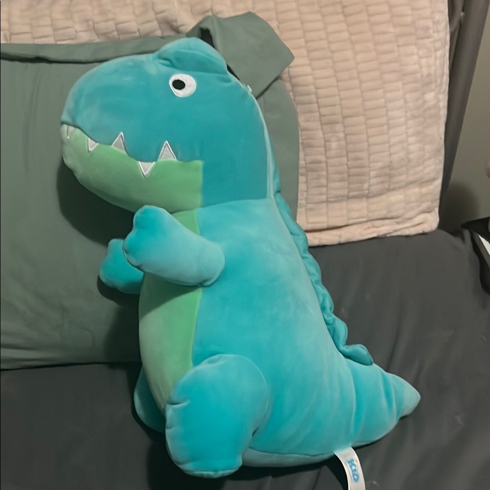 Plush Dinosaur Toy - Blue